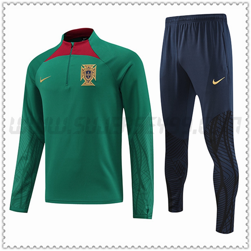 Chandal Futbol Portugal Verde 2022 2023