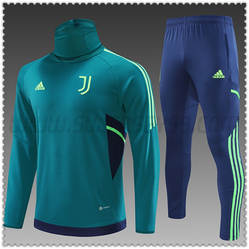 Chandal Futbol Juventus Ninos Verde 2022 2023