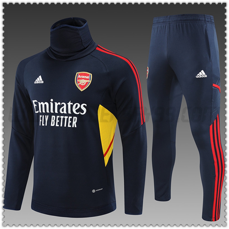 Chandal Futbol Arsenal Ninos Azul Marino 2022 2023