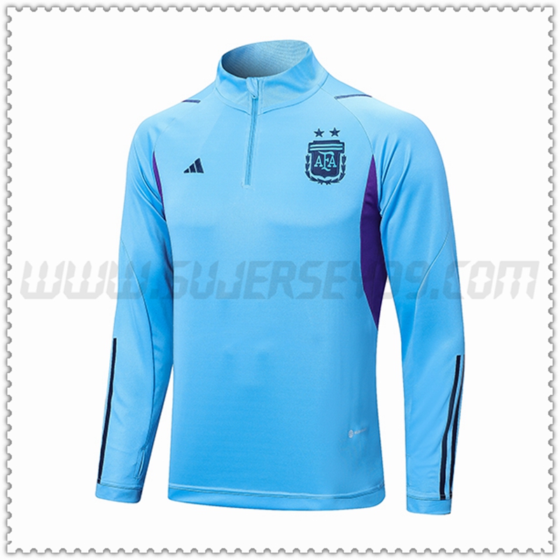 Sudadera Entrenamiento Argentina Azul claro 2022 2023