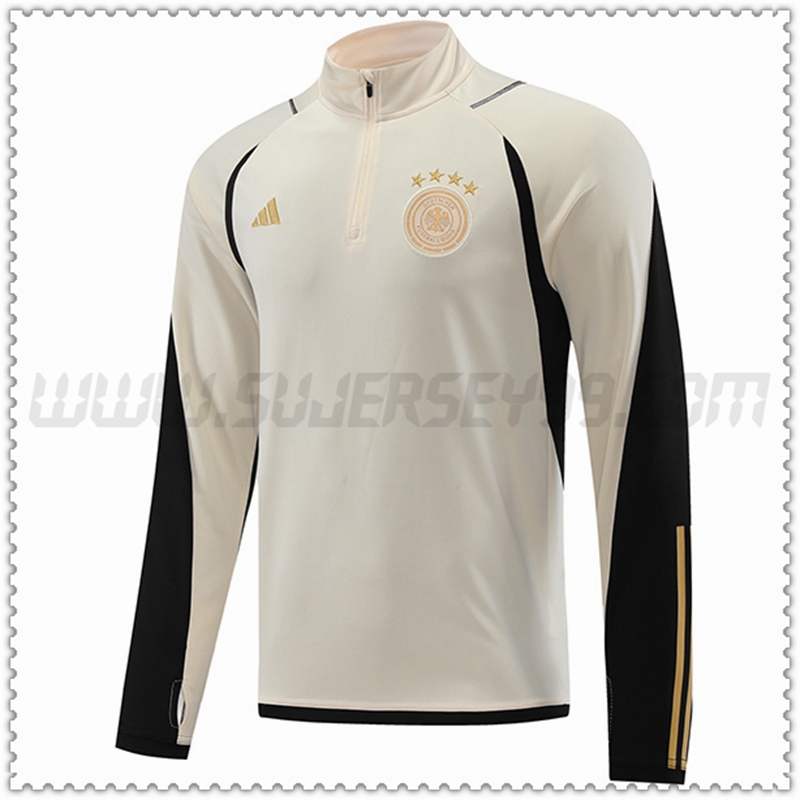 Sudadera Entrenamiento Alemania Beige 2022 2023