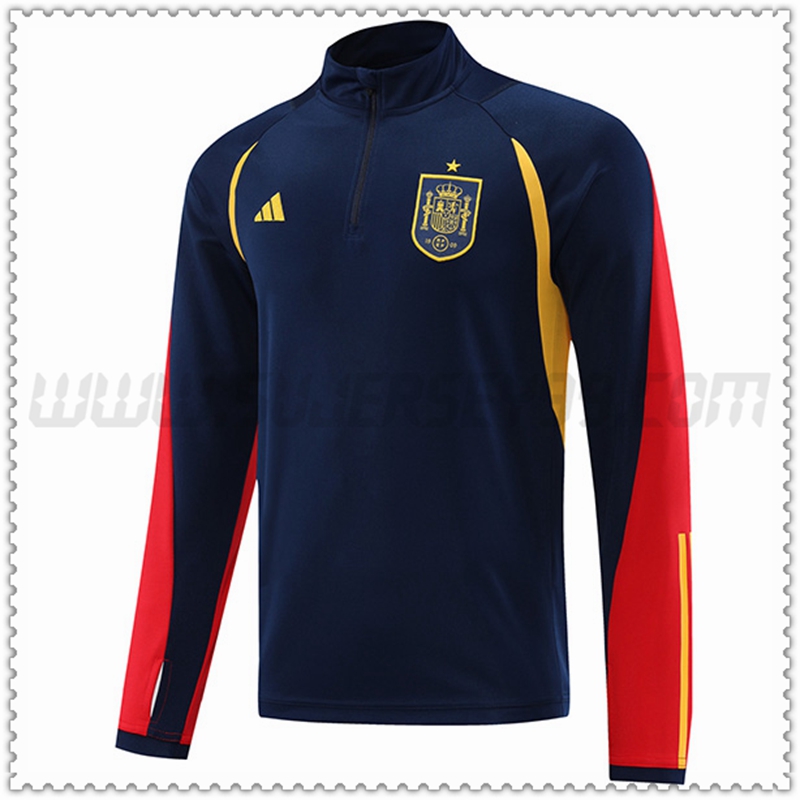 Sudadera Entrenamiento España Azul Marino 2022 2023