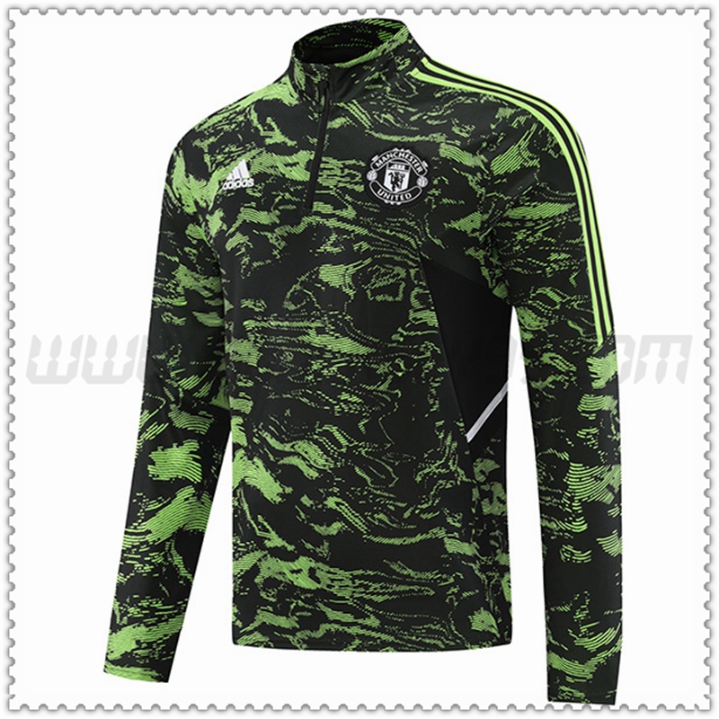Sudadera Entrenamiento Manchester United Color de Camuflaje 2022 2023