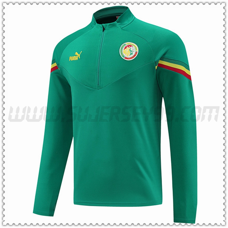 Sudadera Entrenamiento Senegal Verde 2022 2023