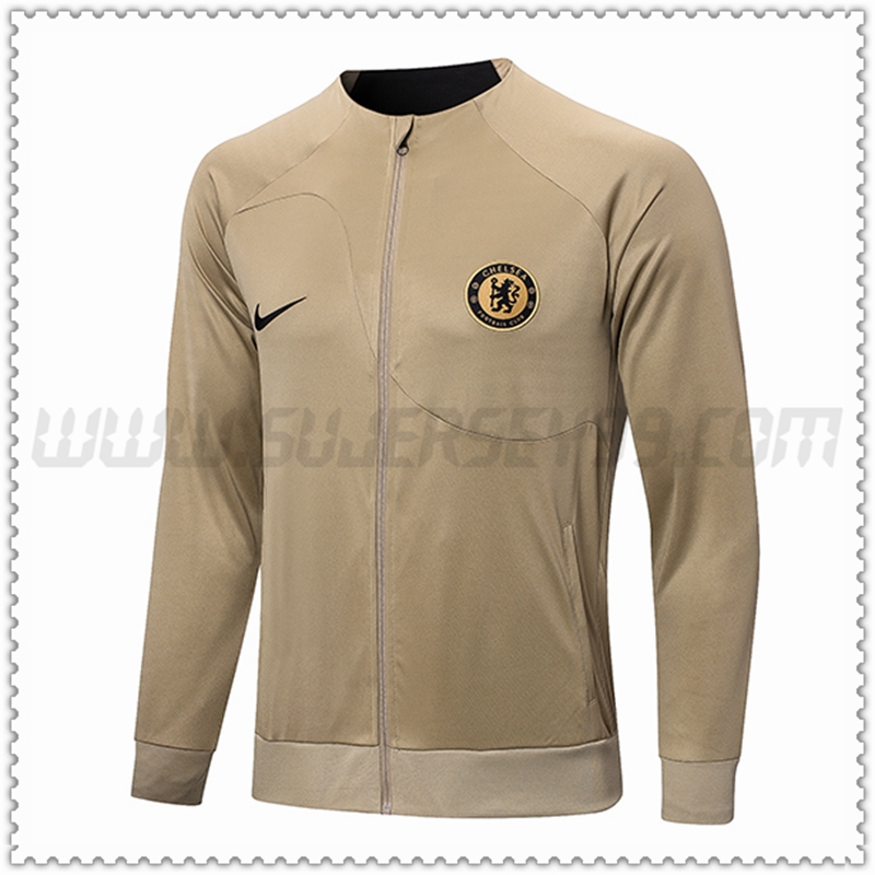 Chaqueta Futbol FC Chelsea Amarillo 2022 2023