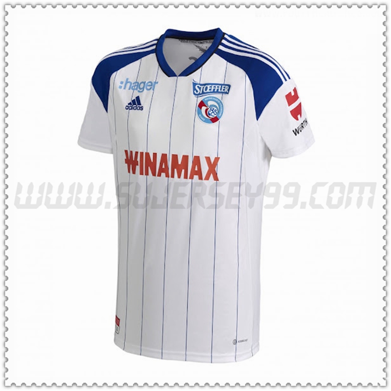 Segunda Nuevo Camiseta RC Strasbourg 2022 2023