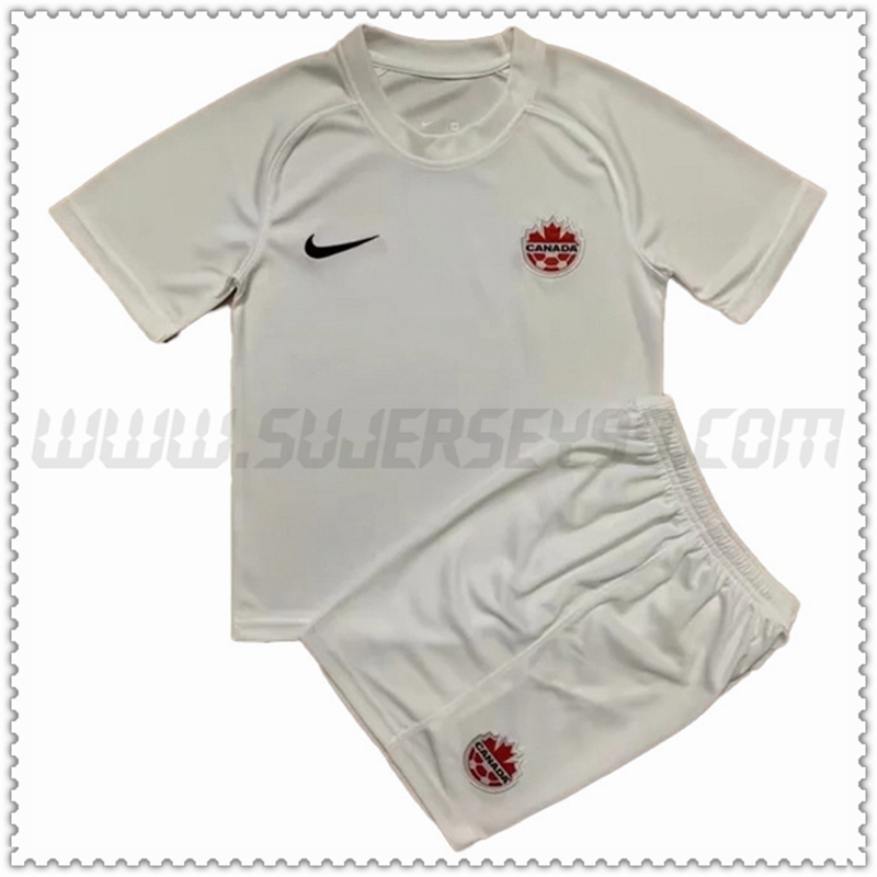 Segunda Nuevo Camiseta Equipo Canada 2022 2023