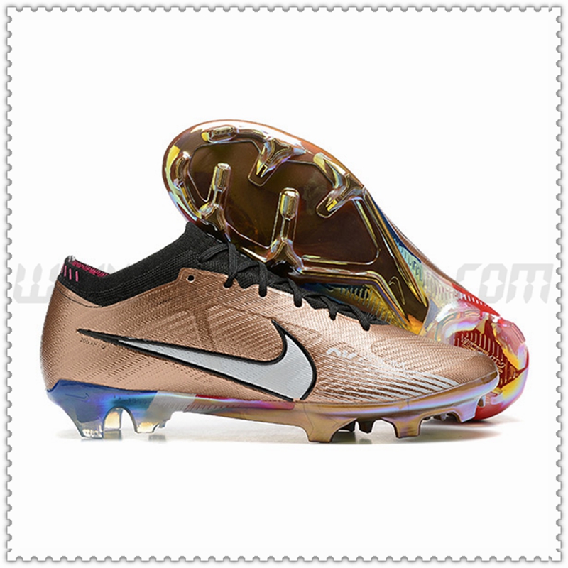Nike Zapatos de Futbol Air Zoom Mercurial Low Gang Vapor XV Elite FG Marrón
