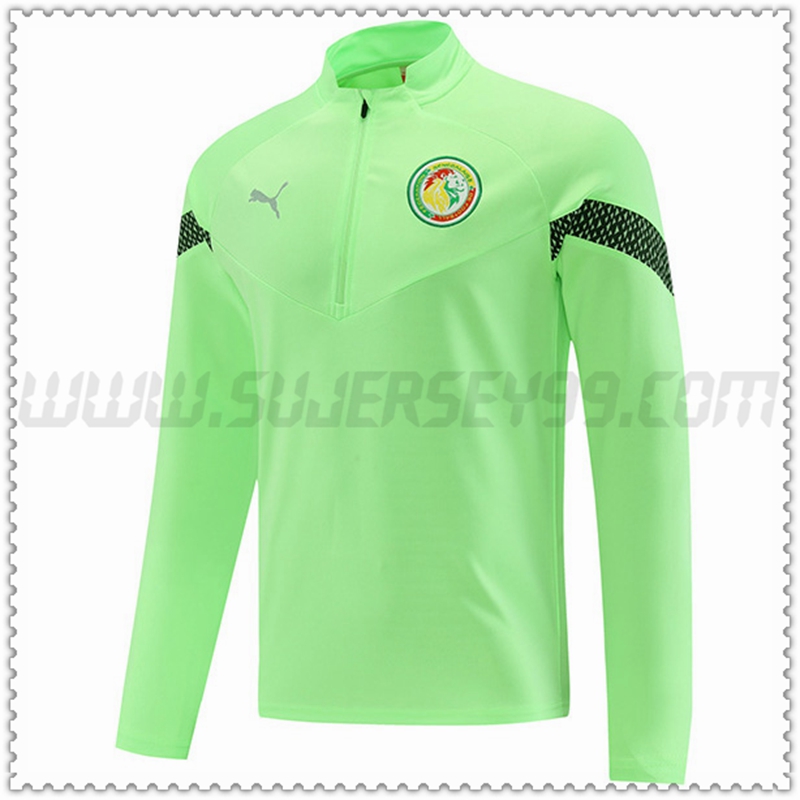 Sudadera Entrenamiento Senegal Verde 2022 2023