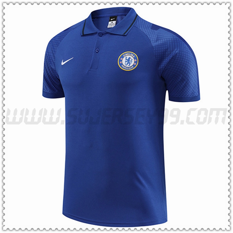 Polo Futbol FC Chelsea Azul 2022 2023 -02
