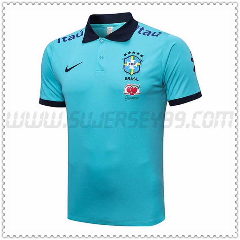 Polo Futbol Brasil Cielo azul 2022 2023 -02