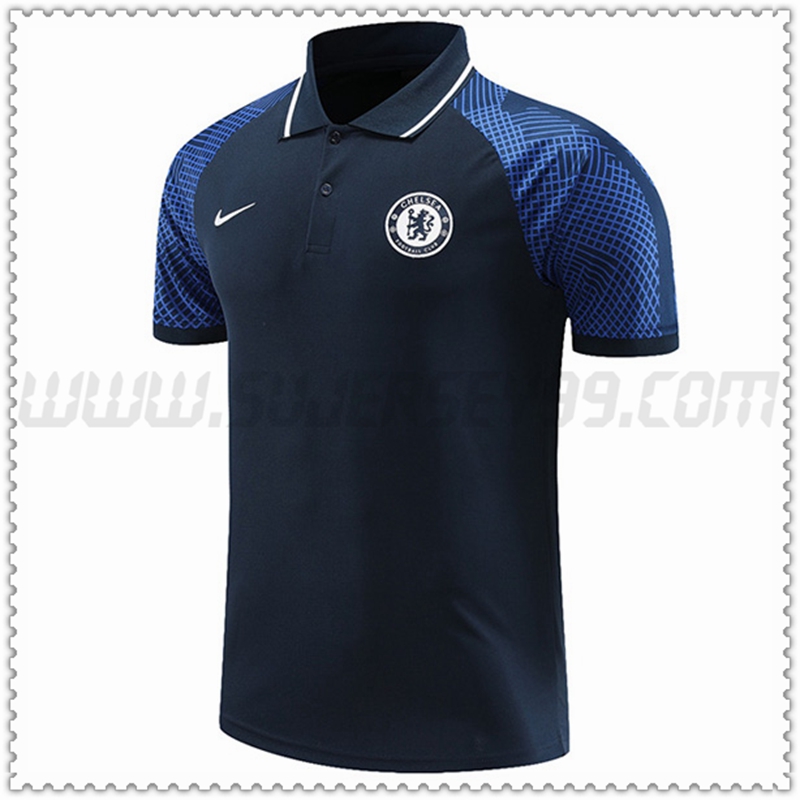 Polo Futbol FC Chelsea Azul marino 2022 2023