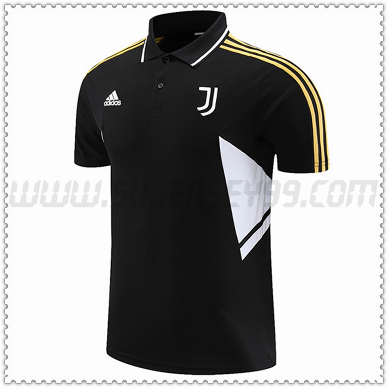 Polo Futbol Juventus Negro 2022 2023