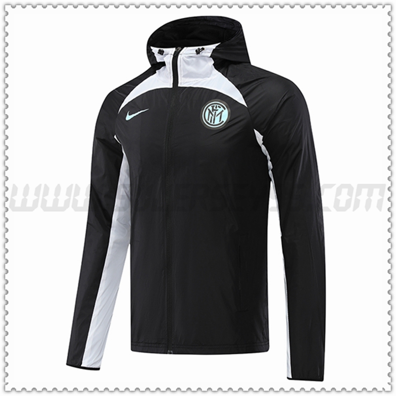 Rompevientos Inter Milan Negro 2022 2023