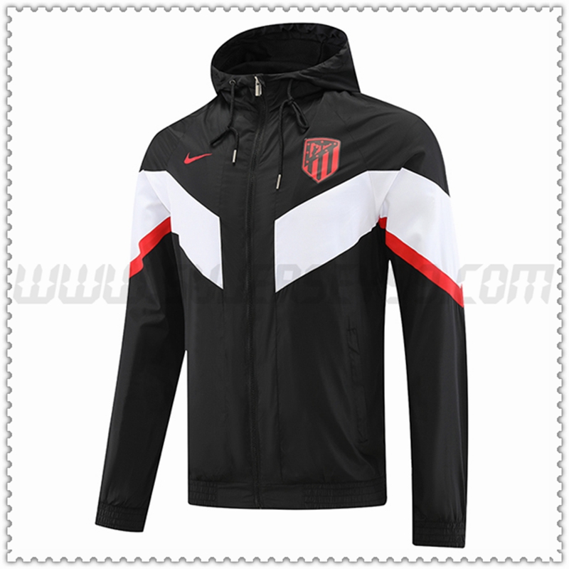 Rompevientos Atletico Madrid Negro 2022 2023