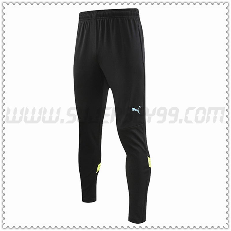Pantalones Entrenamiento Manchester City Negro 2022 2023