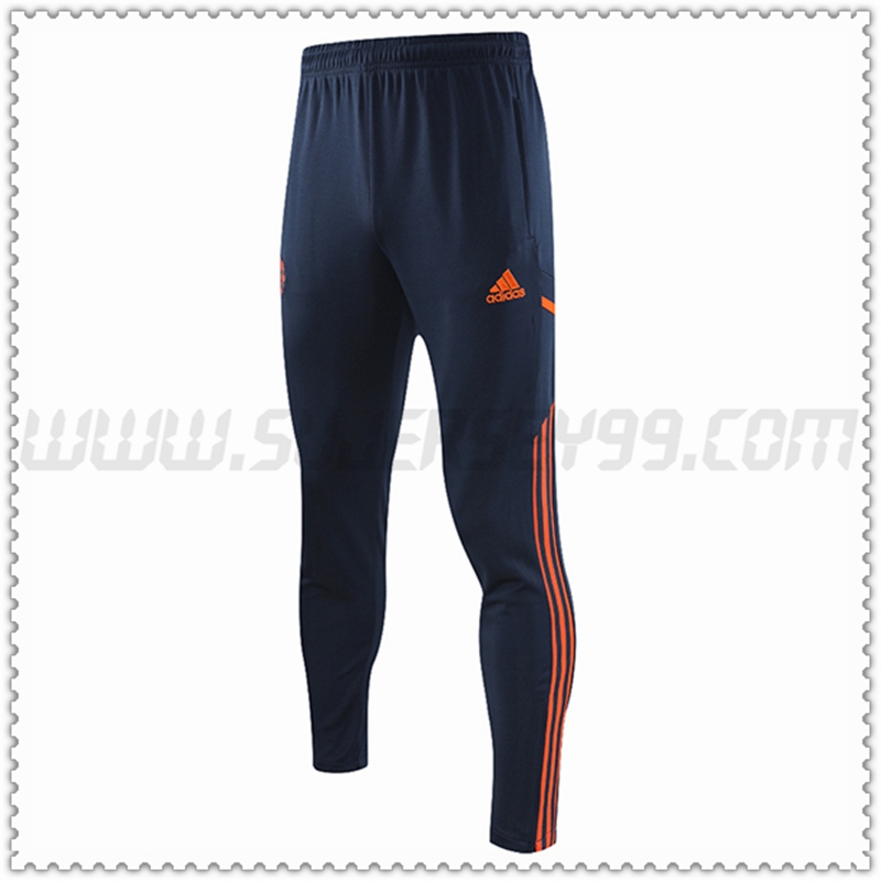 Pantalones Entrenamiento Manchester United Azul marino 2022 2023 -03