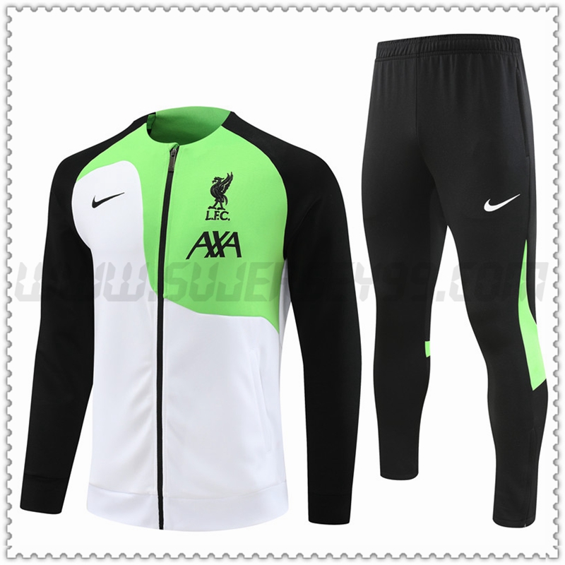 Chandal Futbol FC Liverpool Blanco 2022 2023