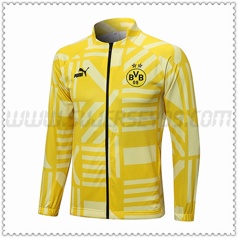Chaqueta Futbol Dortmund AMARILLO 2022 2023