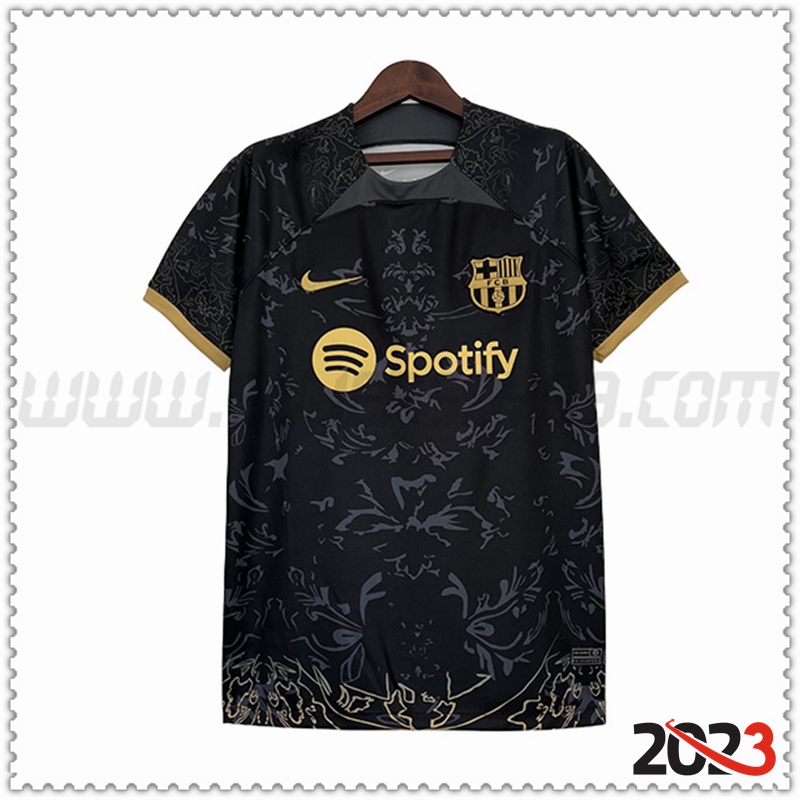 Camiseta Entrenamiento FC Barcelona Negro 2023 2024