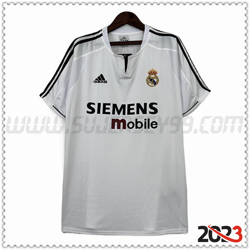 Primera Camiseta Retro Real Madrid 2003/2004