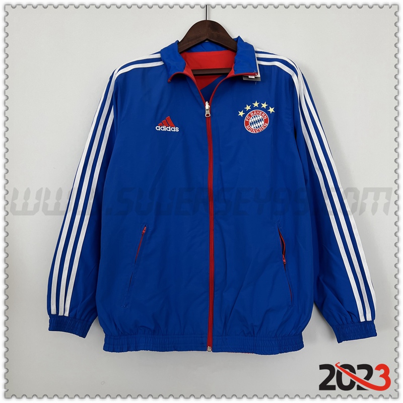 Rompevientos Bayern Munich Azul 2023 2024