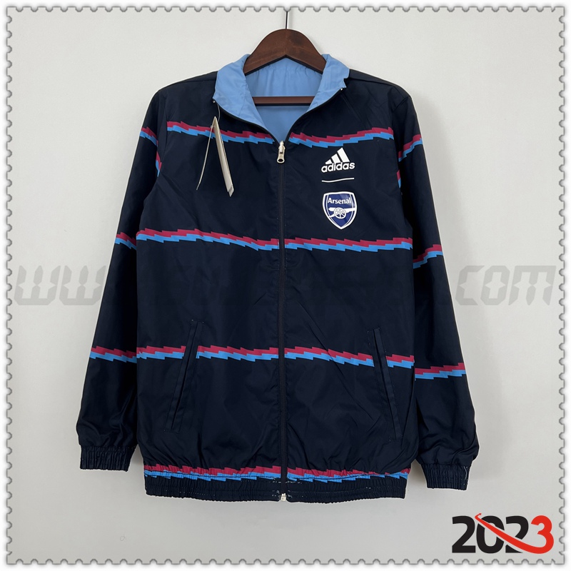 Rompevientos Arsenal Azul Marino 2023 2024