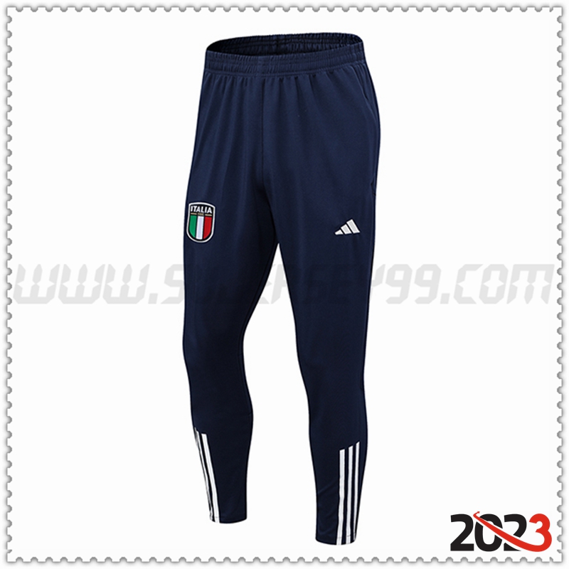 Pantalones Entrenamiento Italia Azul Marino 2023 2024
