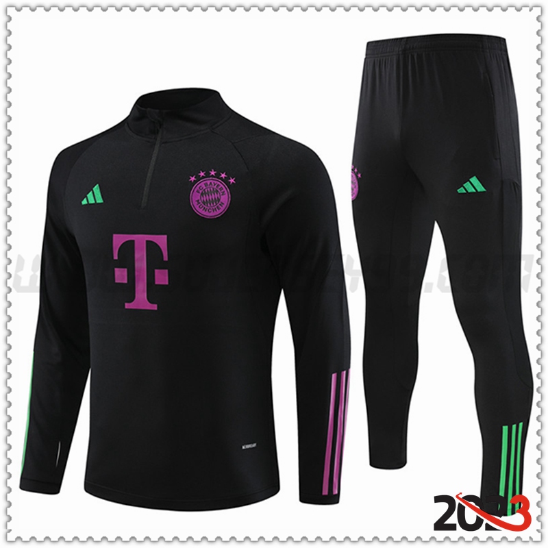 Chandal Futbol Bayern Munich Negro 2023 2024