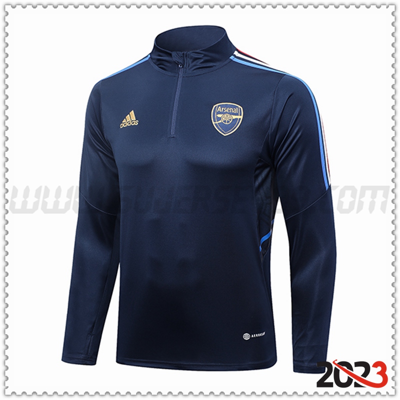 Sudadera Entrenamiento Arsenal Azul Marino 2023 2024