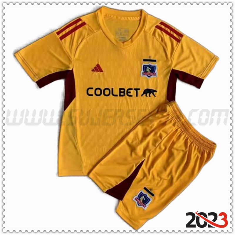 Equipacion del Portero Colo-Colo Ninos 2023 2024