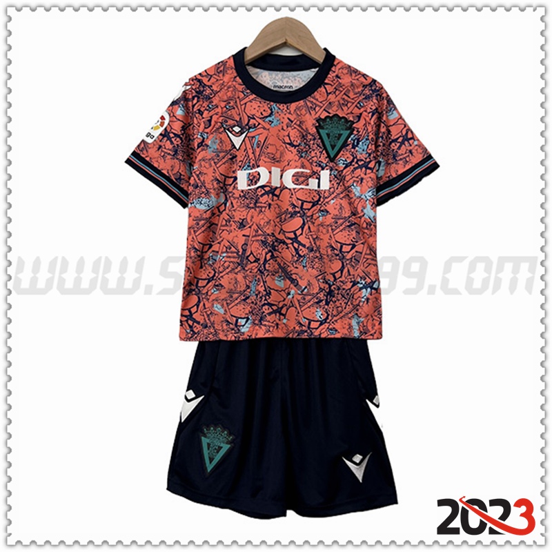 Equipacion del Cadiz CF Ninos Edición especial 2023 2024