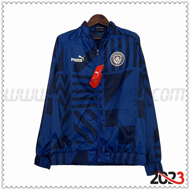 Rompevientos Manchester City Azul marino 2023 2024