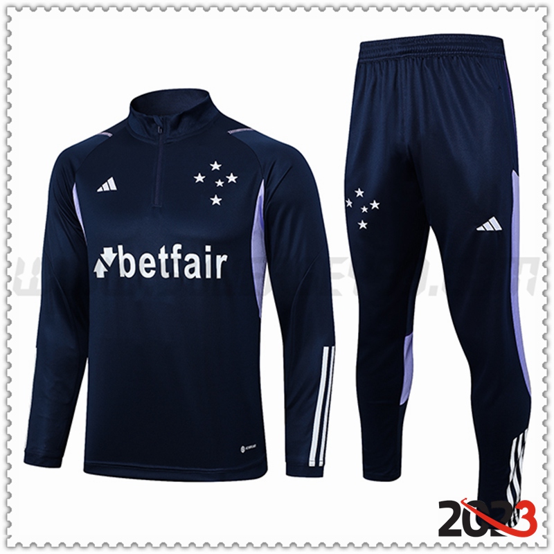 Chandal Futbol Cruzeiro EC Azul marino 2023 2024