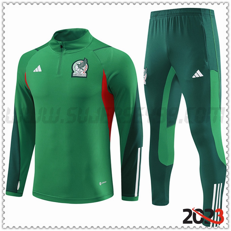 Chandal Futbol México Verde 2023 2024