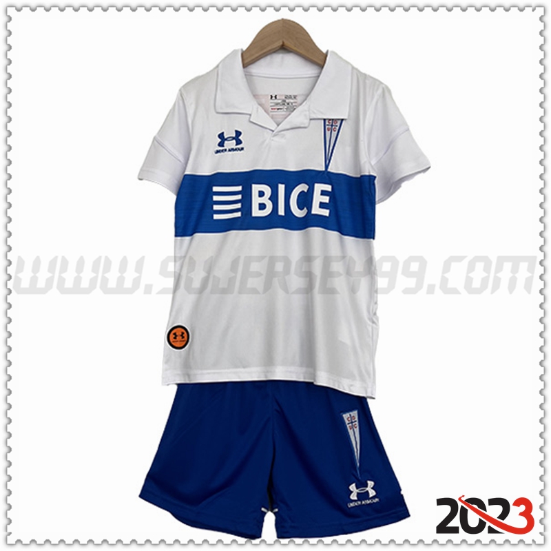 Primera Equipacion del Deportivo Universidad Catolica Ninos 2023 2024