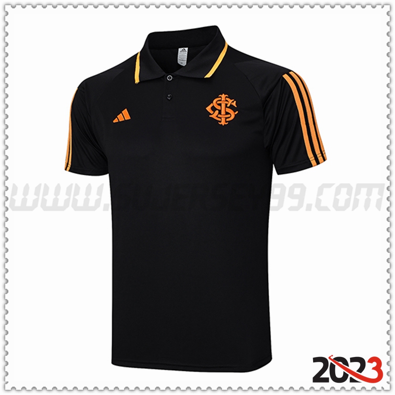 Camiseta Polo Brasil Negro 2023 2024