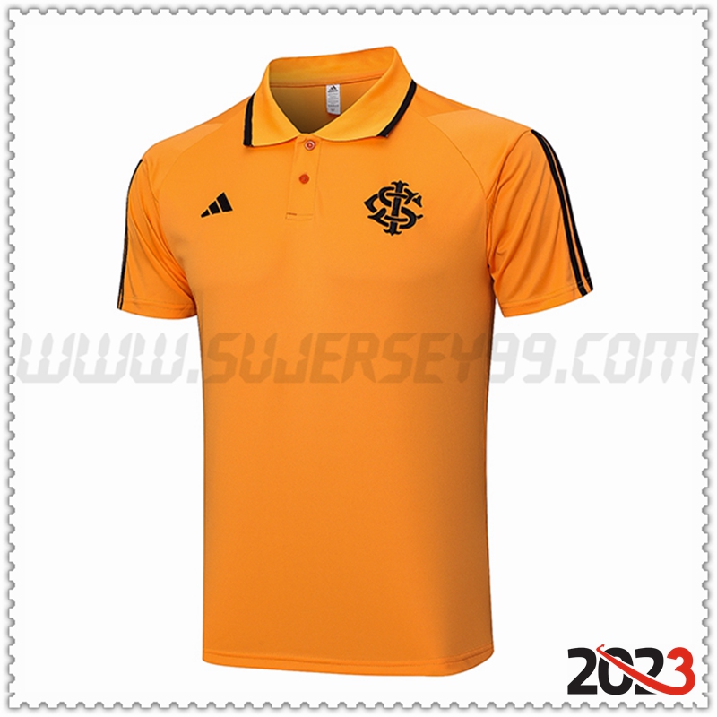 Camiseta Polo Brasil Amarillo 2023 2024