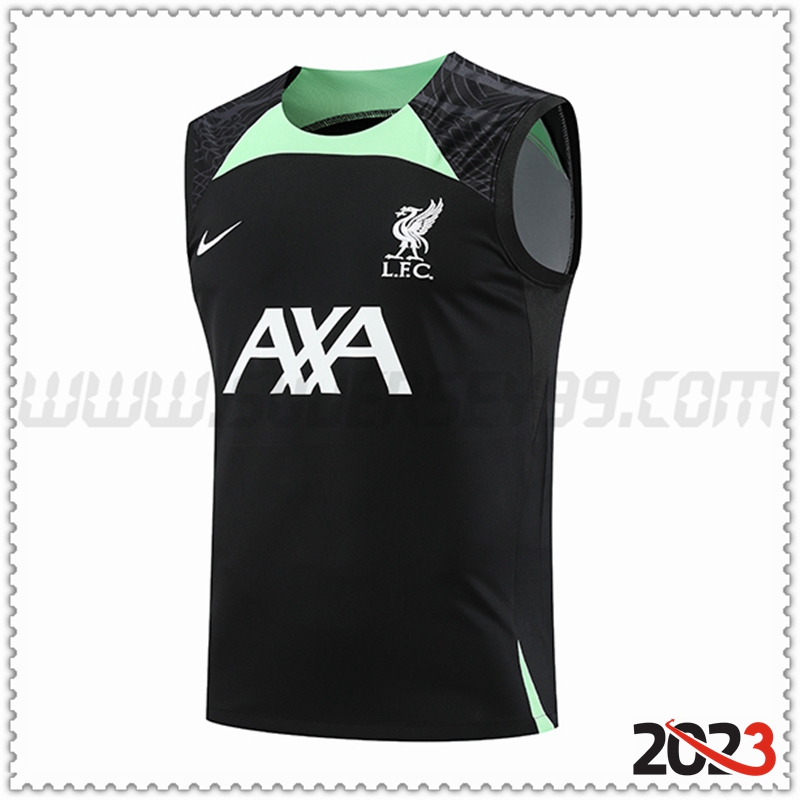 Chalecos De Futbol FC Liverpool Negro 2023 2024 -02
