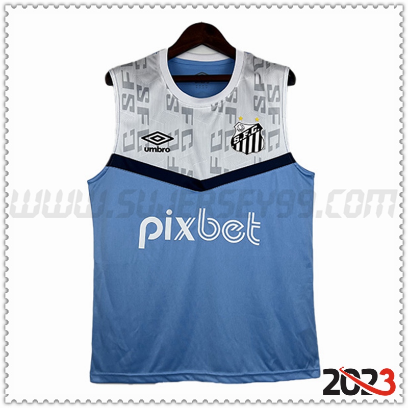 Chalecos De Futbol Gremio Azul/Blanco 2023 2024