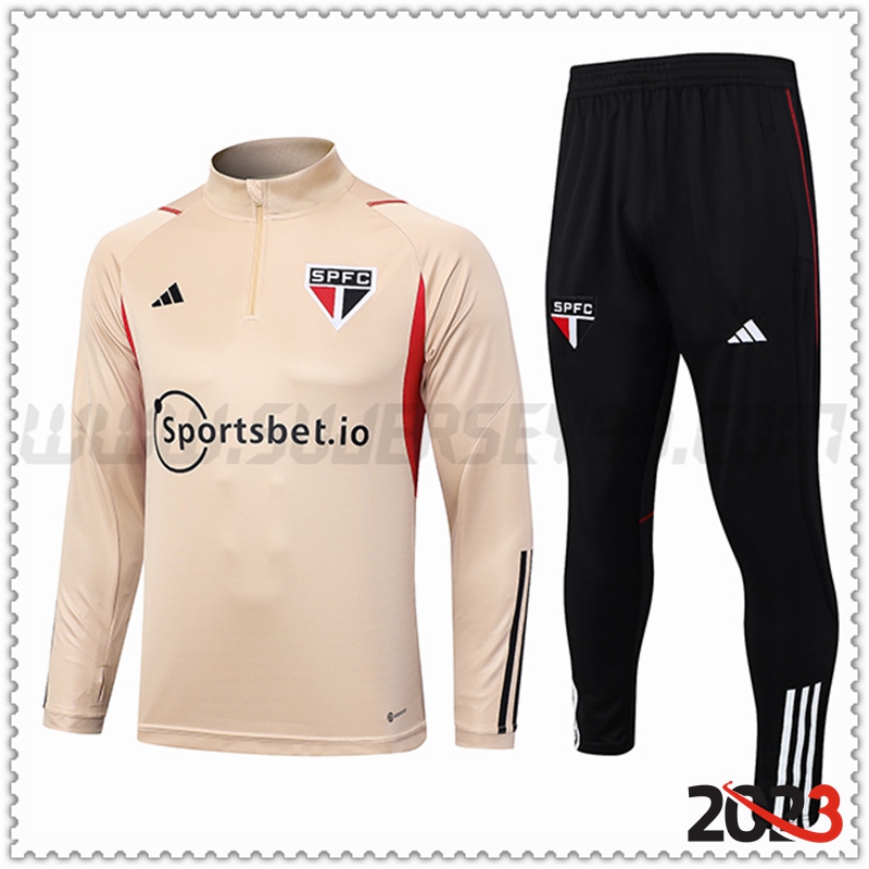 Chandal Futbol Sao Paulo FC Amarillo 2023 2024