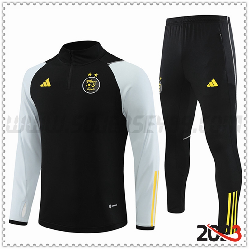 Chandal Futbol Argelia Negro 2023 2024