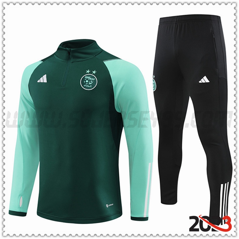 Chandal Futbol Argelia Verde 2023 2024