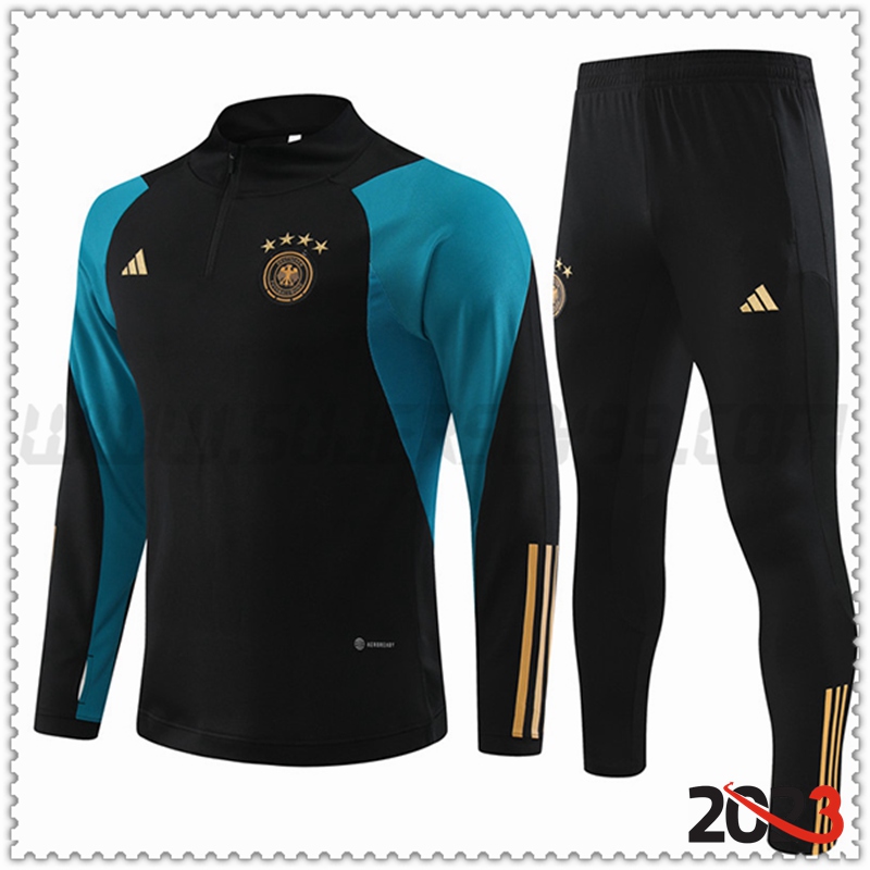 Chandal Futbol Alemania Negro 2023 2024