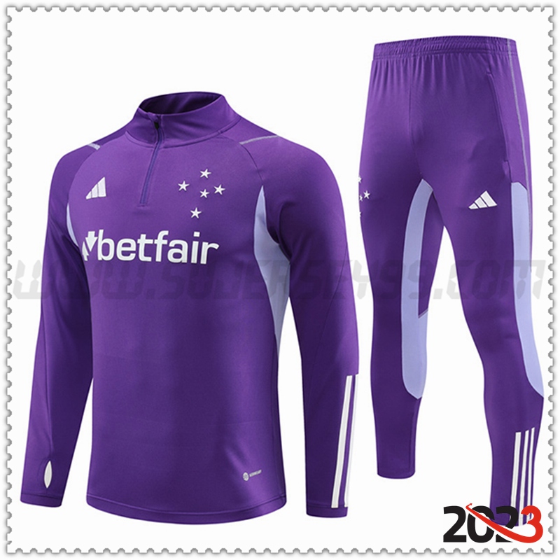 Chandal Futbol Cruzeiro EC Violeta 2023 2024