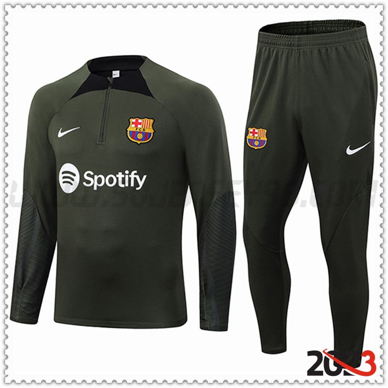 Chandal Futbol FC Barcellona Verde 2023 2024