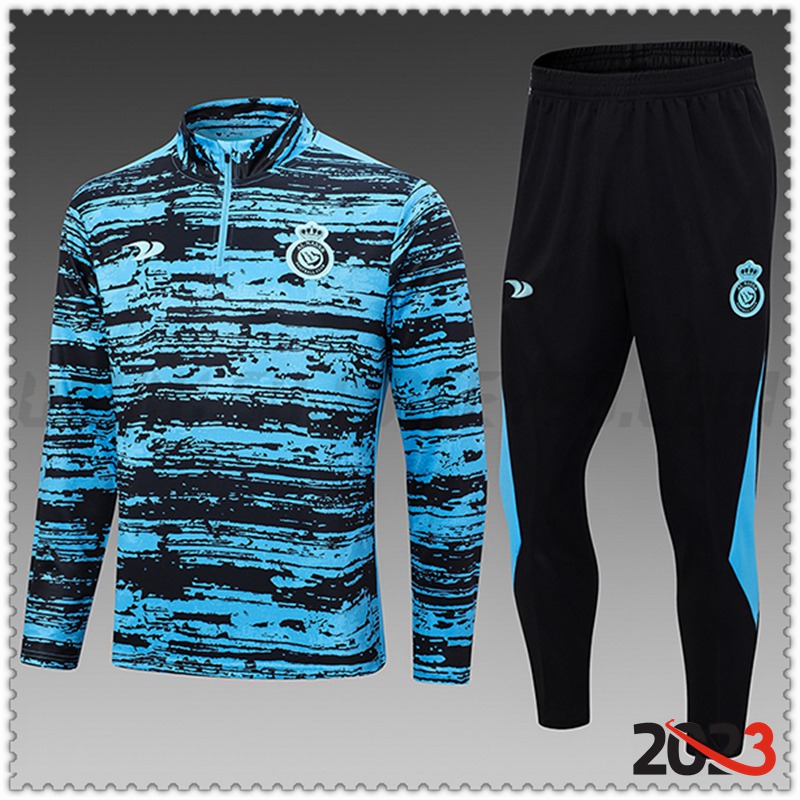 Chandal Futbol Al-Nassr FC Ninos Azul/Negro 2023 2024
