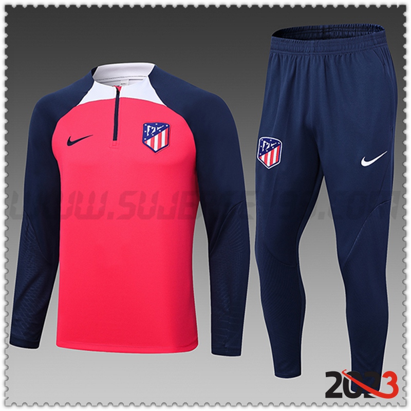 Chandal Futbol Atletico Madrid Ninos Rojo 2023 2024