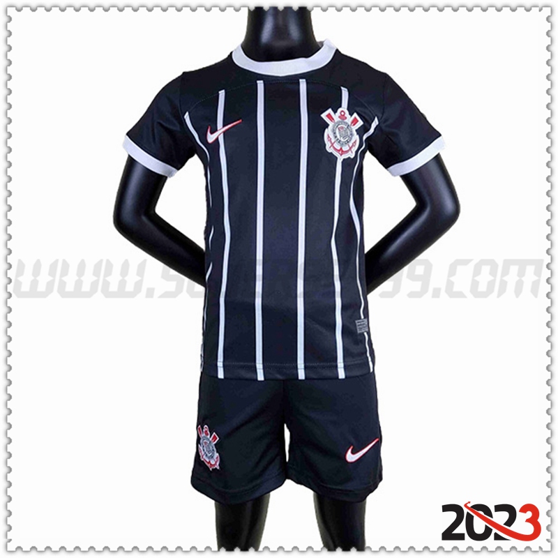 Segunda Equipacion del Corinthians Ninos 2023 2024