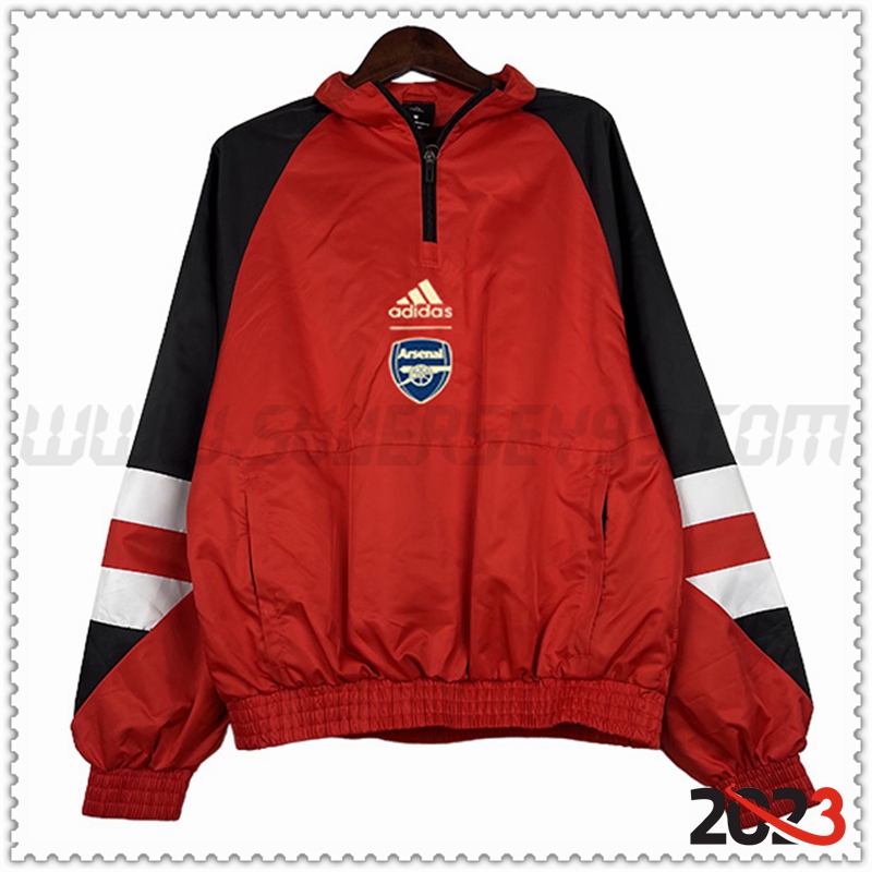 Rompevientos Arsenal Rojo 2023 2024